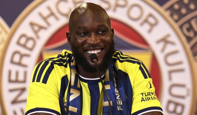 Fenerbahçe’de Romelu Lukaku için imza töreni düzenlendi