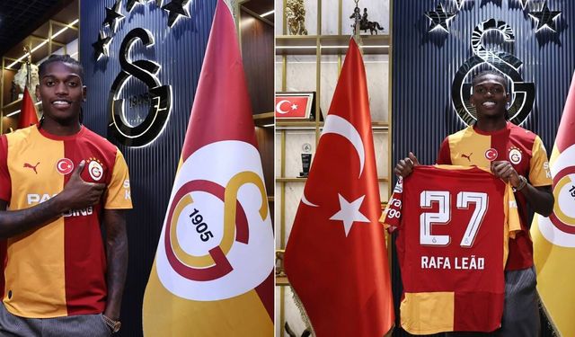Galatasaray, Leao ile 4 yıllık sözleşme imzaladı