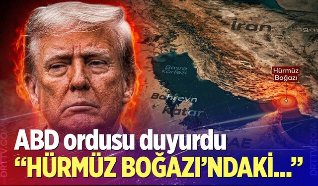 ABD ordusundan "Hürmüz" açıklaması