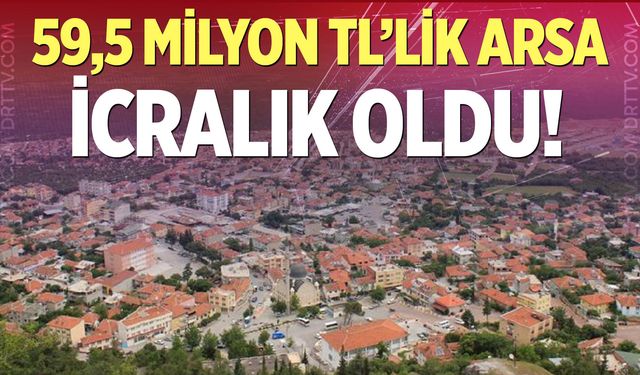 Honaz’da sanayi bölgesinde dev satış:  59,5 milyon tl’lik arsa icralık oldu