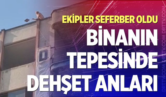 Denizli'de dehşet anları