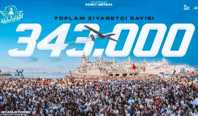 TEKNOFES Mavi Vatan’ı 343 bin kişi ziyaret etti