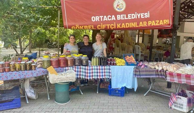 Ortaca’da ilk defa ‘Kadın Üretici Pazarı’ kuruldu