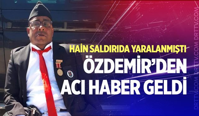 Bingöl Gazisi Erdal Özdemir hayatını kaybetti