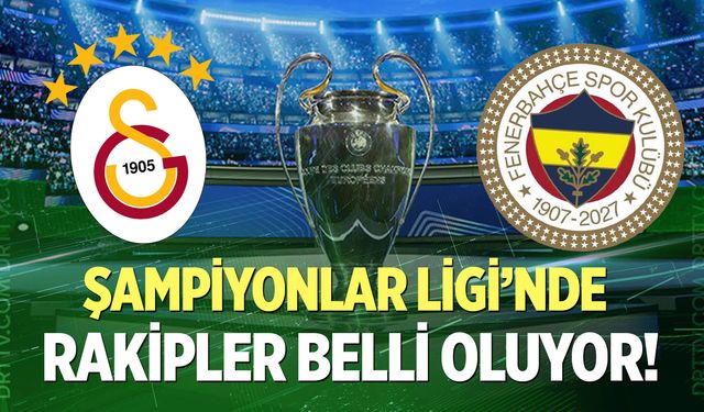 Şampiyonlar Ligi kuraları ne zaman, saat kaçta, hangi kanalda? İşte detaylar…