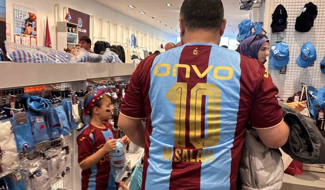 Trabzon’da Muhammed Salah forması çılgınlığı devam ediyor