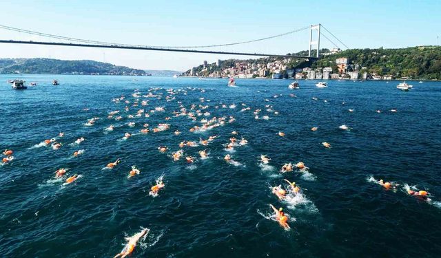 38. Boğaziçi Kıtalararası Yüzme Yarışı tamamlandı