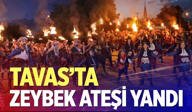 8. Tavas Zeybek, Kültür ve Sanat festivali büyük bir coşkuyla başladı!