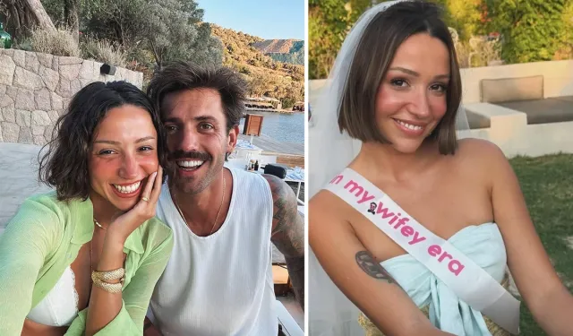 Zeynep Bastık bekarlığa veda etti!