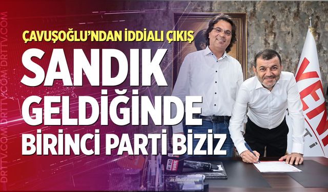 Çavuşoğlu’ndan iddialı çıkış: “Sandık geldiğinde birinci parti biziz”