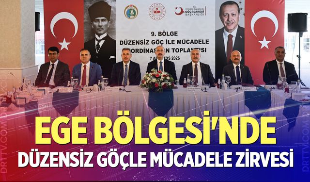 Ege Bölgesi'nde düzensiz göçle mücadele zirvesi
