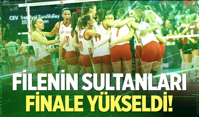 A Milli Kadın Voleybol Takımı, Avrupa Şampiyonası’nda finale yükseldi