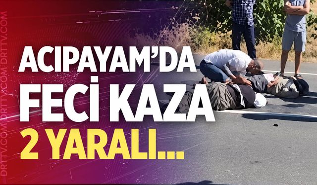 Acıpayam Dedebağ Mahallesi'nde Kaza: 2 kişi yaralandı