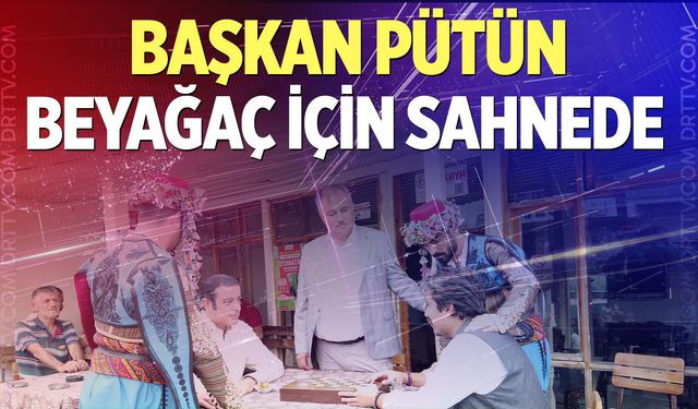 Başkan Pütün, Beyağaç'ın tanıtımı için oyunculuğa soyundu