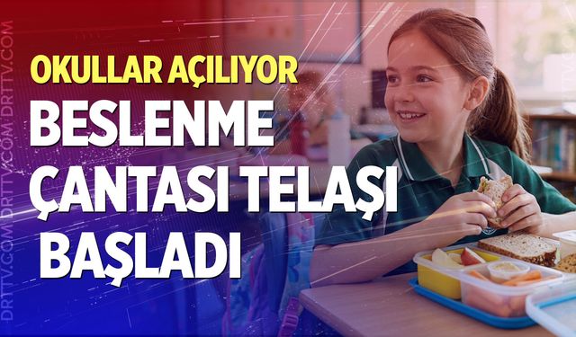 Çocuk beslenmesinde “kusursuz” çanta baskısına dikkat