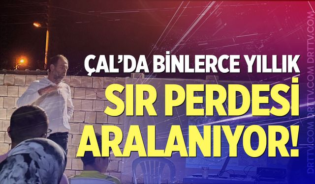 Çal’ın toprağından 8 bin 750 yıllık geçmiş çıkıyor