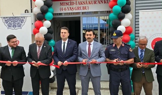 Çivril’de Mescid-i Aksâ Kur’an Kursu dualarla açıldı