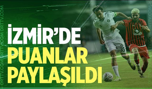 Denizli İdmanyurdu Altay deplasmanından puanla döndü