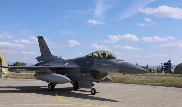 F-16’lar Amasya’dan Karadeniz’e havalandı
