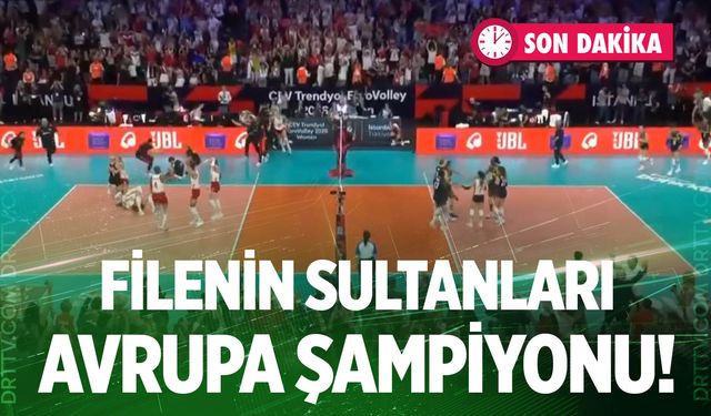 Filenin Sultanları Avrupa Şampiyonu!