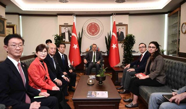 Görgün, Japon heyeti ile iş birliği imkanlarını görüştü