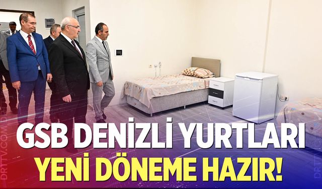 GSB Deni̇zli̇ yurtları yeni döneme hazır!