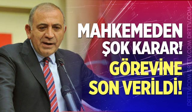 Mahkemeden şok karar! Görevine son verildi
