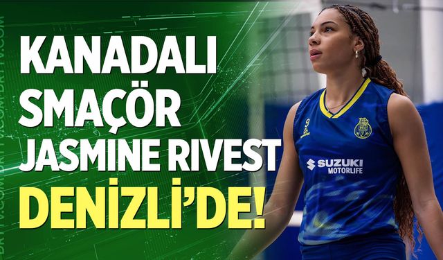 Denizli BBSK’dan kadroya Kanadalı smaçör takviyesi: Jasmine Rivest Denizli’de!