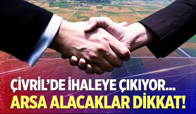 Çivril Belediyesi 7 bin metrekarelik arsayı satışa çıkarıyor