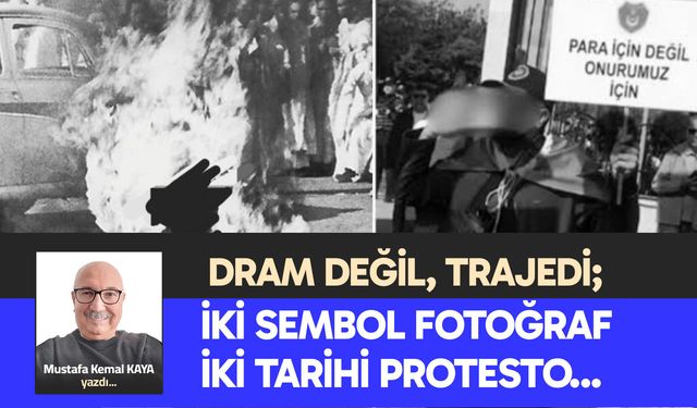 İKİ SEMBOL FOTOĞRAF, İKİ TARİHİ PROTESTO...