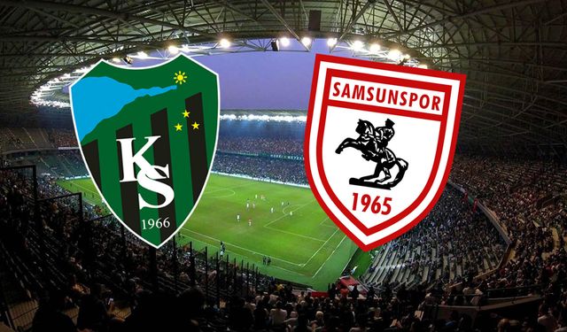 Kocaelispor-Samsunspor maçı ne zaman, saat kaçta, hangi kanalda? İşte detaylar…