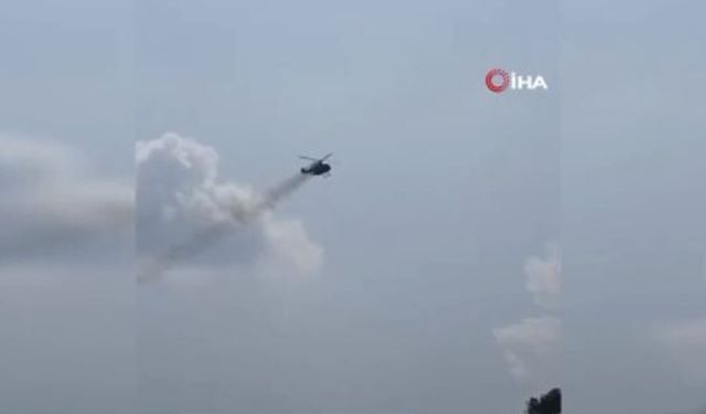 Malezya'da sağlık ekibini taşıyan helikopter düştü: 5 ölü