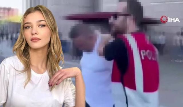 Oyuncu Melisa Döngel’i trafikte silahla tehdit eden sürücü tutuklandı