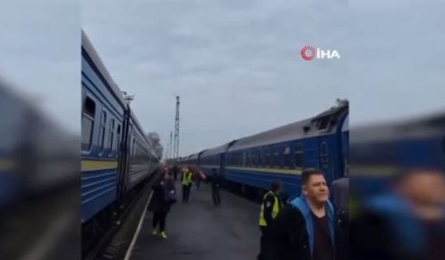 Rus İHA’sı eski İngiltere Başbakanı Johnson’ın geçtiği tren hattını vurdu