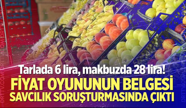 Tarlada 6 lira, makbuzda 28 lira: Fiyat oyununun belgesi savcılık soruşturmasında çıktı