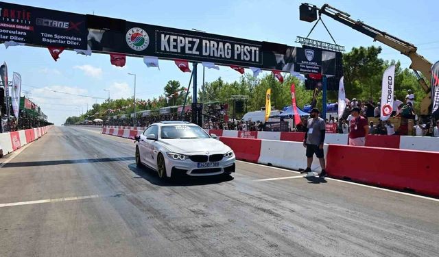 Türkiye Otodrag Şampiyonası Kepez’de nefes kesti