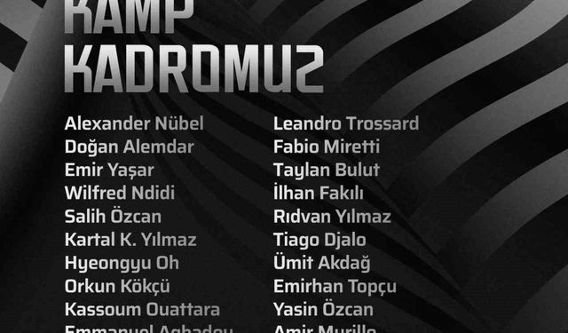 Beşiktaş’ta Vlahovic, Hoffenheim maçının kadrosuna alınmadı
