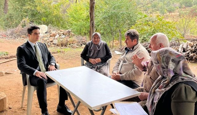 Beyağaç Kaymakamı vatandaşların taleplerini dinledi