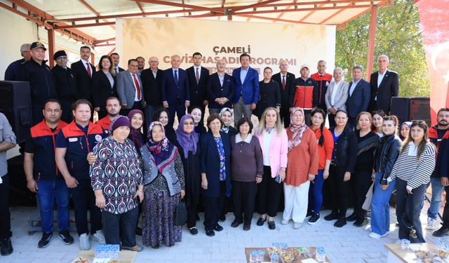 Çameli ceviz üretiminde Türkiye'de ilk sırayı hedefliyor