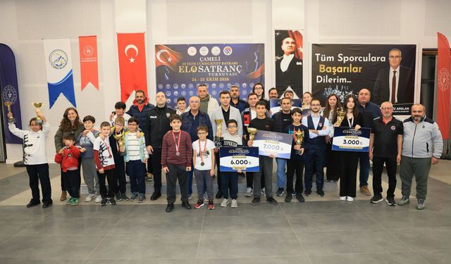 Çameli’de Satrançta Ödül Heyecanı