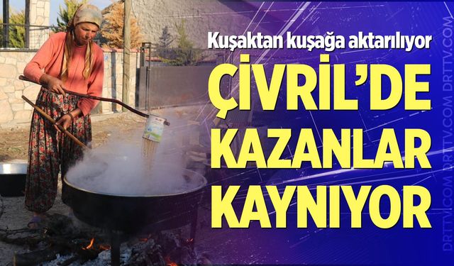 Kazanlar geleneksel lezzet için kaynıyor