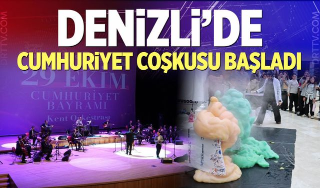 Denizli Büyükşehir’le Cumhuriyet Coşkusu Başladı