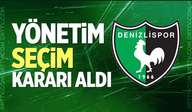 Denizlispor Sandık Başına Gidiyor