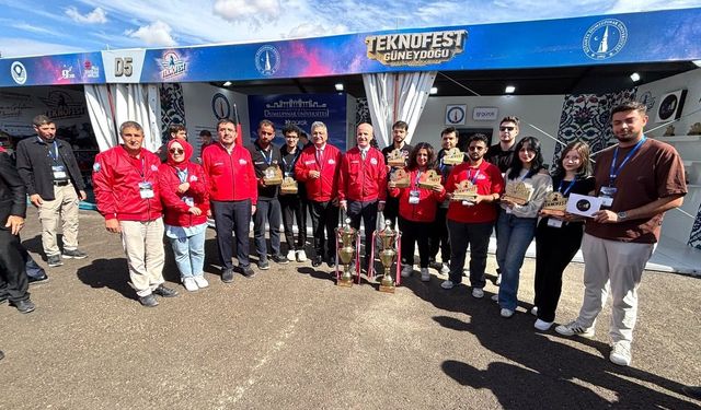 DPÜ öğrencileri, TEKNOFEST’te başarıdan başarıya koşuyor