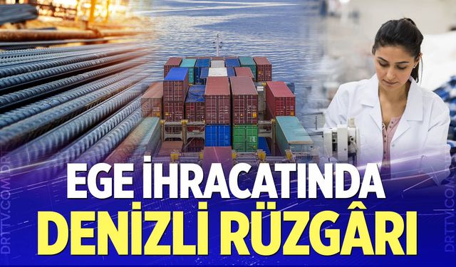 Ege İhracatında Denizli Rüzgârı