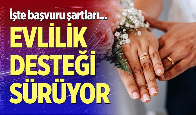 Denizli’de Evlilik Desteği Sürüyor
