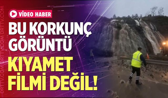 Bu korkunç görüntü kıyamet filmi değil!