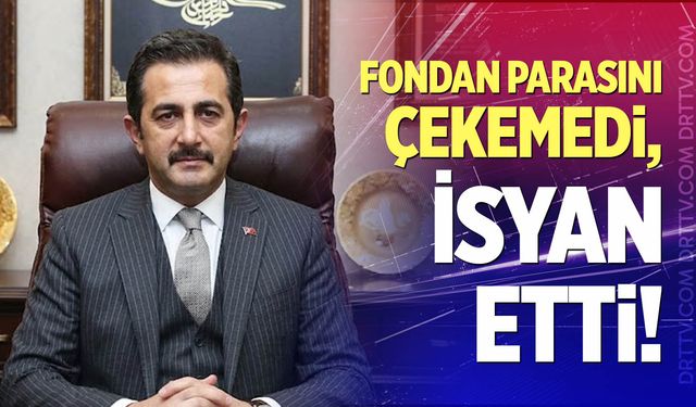 Fondan parasını çekemedi, isyan etti!
