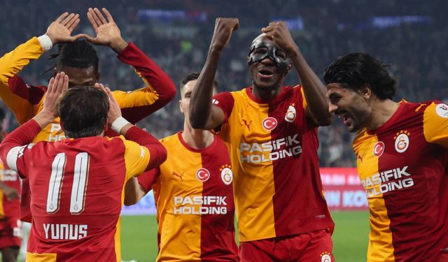Galatasaray ligde üst üste 4. galibiyetini aldı, puanını 25’e çıkardı