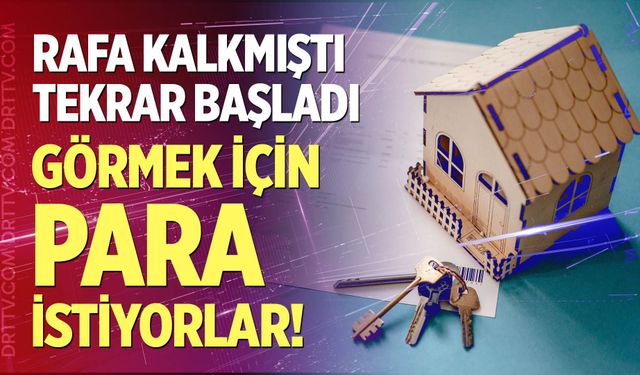 Görmek için bile para istiyorlar!